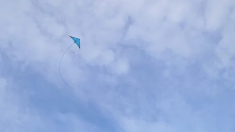 Flying Kite A Continuous Sequence Pt8 of 11 Stock Footage 242050454