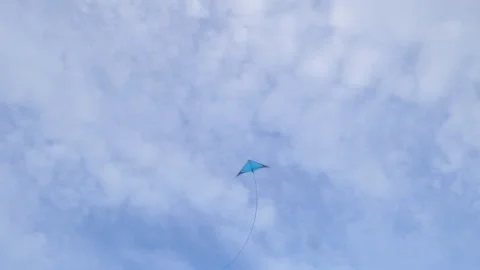 Flying Kite A Continuous Sequence Pt9 of 11 Stock Footage 242052246