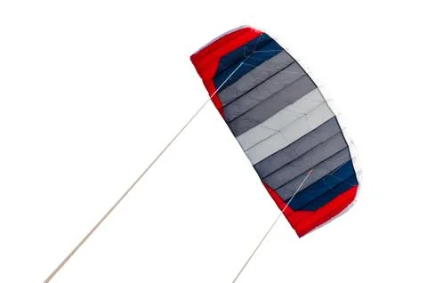 Flying kite isolated Stock Photos
