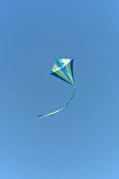 Flying kite 스톡 사진
