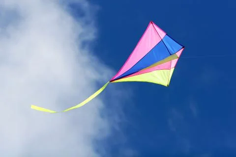 Flying kite Stock Photos