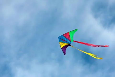 Flying Kite Stock Photos