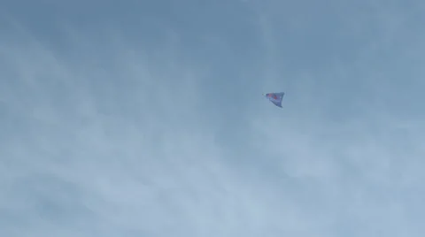 Flying kite in the sky Stock Footage 40827820