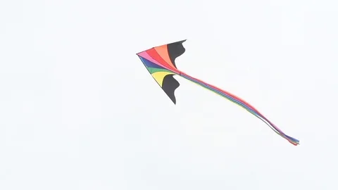 Flying Kite In The Sky Video stock 74700459