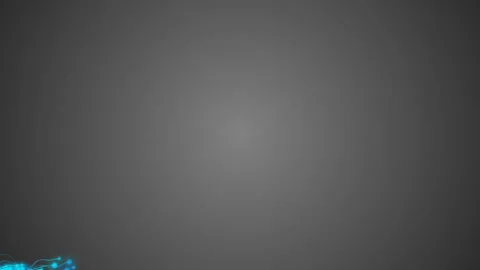 Flying left to right particle flows. Gray background. Cinematographic business Stock Footage 88462762