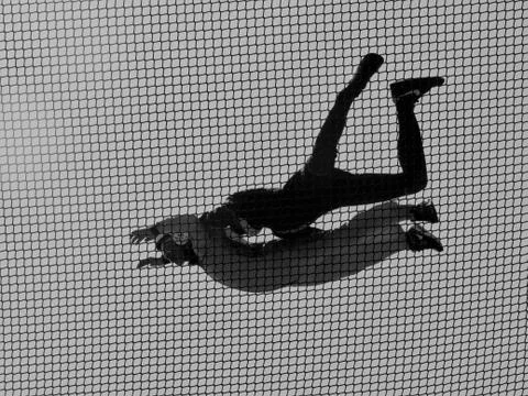 Flying lesson Stock Photos