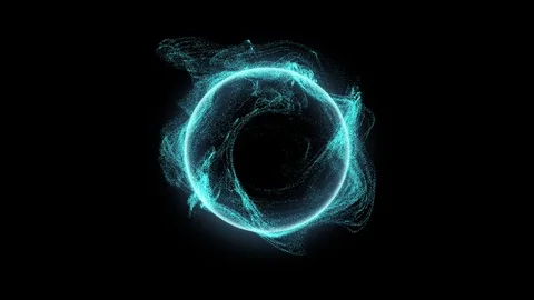 Flying Light Background Stock Footage 100759345