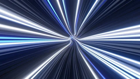 Flying at Light Speed Inside Fiber Optic Cable Future Data Transfer Stock Footage 139852647