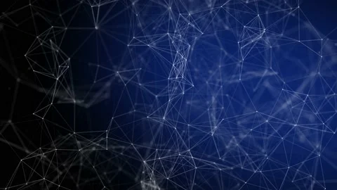 Flying Lines 3d Animation . Sci-fi Digit... | Stock Video | Pond5