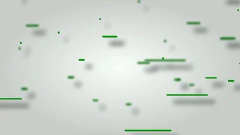 Flying lines and dots with a shadow. Loop animation Video stock 89681264