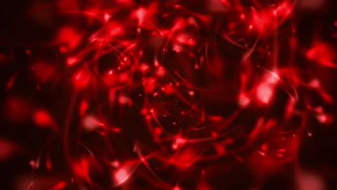 Flying luminous particles 3 Stock Footage 295367160