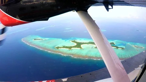 Flying the Maldives 4 Stock Footage 101486786