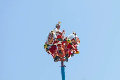 Flying Mayans. Stock Photos