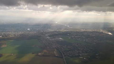 Flying in  morning! Video stock 119041935