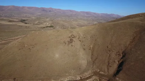 Flying up to the mountain Stock Footage 169332060