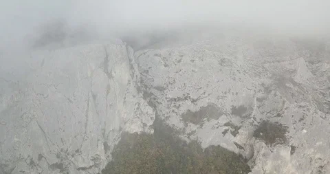Flying near the mountains Stock Footage 87474797