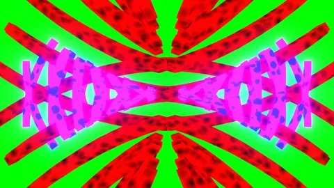 Flying in neon  space. 3d animation. Stock Footage 198376116