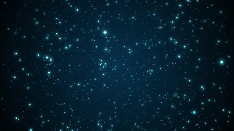 Flying night lights sky background video Stock Footage 204772990