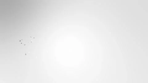 Flying numbers on white background Stock Footage 101476287