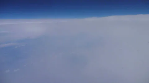Flying Out of the Clouds Stock Footage 23314982