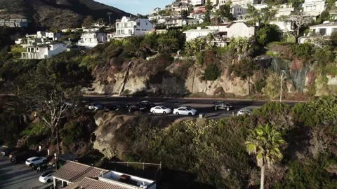 Flying Out Laguna Beach  Video stock 171933765