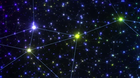 Flying in outer space. Looped seamless animation. Stock Footage 197435877