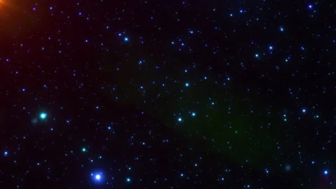 Flying in outer space. Looped seamless animation. Stock Footage 197778054