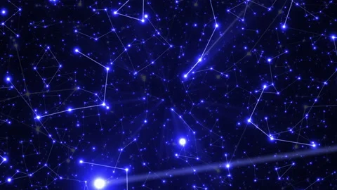 Flying in outer space. Looped seamless animation. Stock-Footage 197778478
