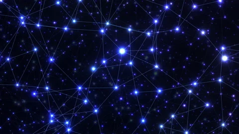 Flying in outer space. Looped seamless animation. Stock Footage 199123611