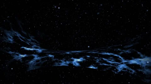 Flying in outer space. Stars and nebula. Stock Footage 149363041