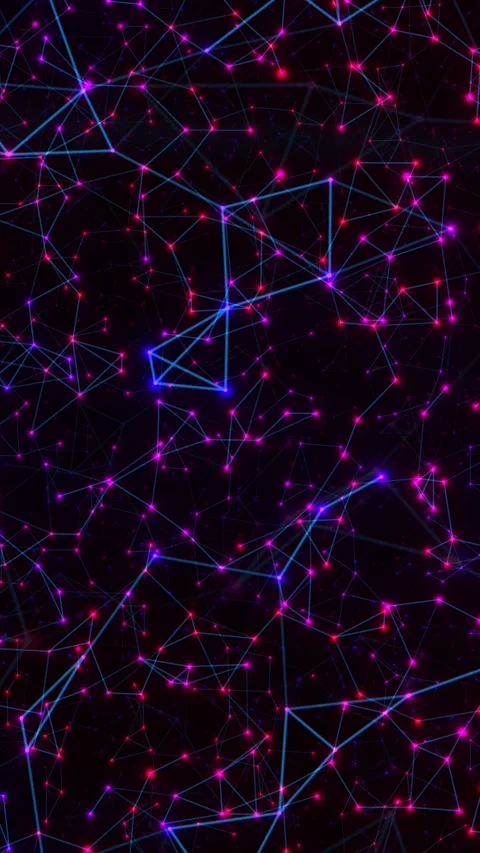 Flying in outer space. Vertical looped video Stock Footage 226368304