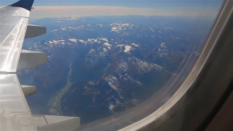 Flying Over Alps Mountains Stock Footage 101876483