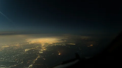 Flying Over Baghdad Stock Footage 120774128