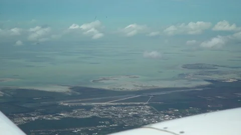 Flying Over the Bahamas After Hurriane  (co) Stock Footage 116686953