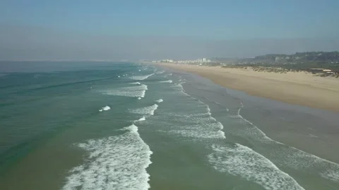 Flying over the beach Video stock 172409924