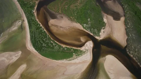Flying over the beach of So Miguel dos Milagres, touristic and paradisiacal b Vidéo 196263532