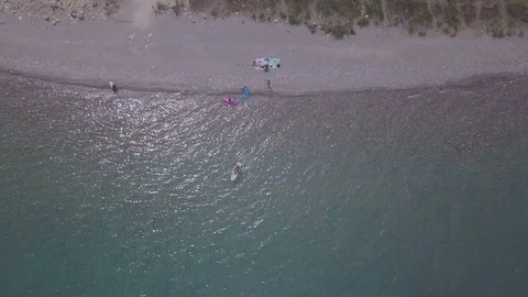 Flying over Bear Lake 17 库存影片 94885838