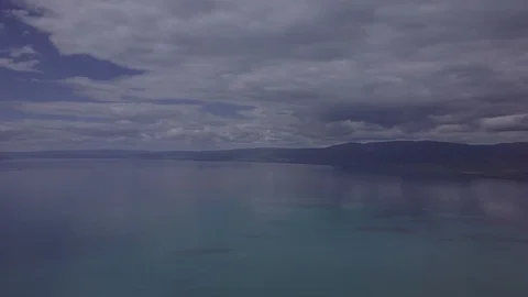 Flying over Bear Lake 34 库存影片 94907887