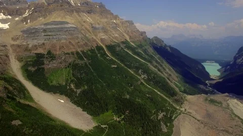 Flying over beautiful mountains Stock Footage 70408420