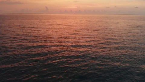 Flying over the Black sea at sunset. Batumi. Sakartvelo 스톡 동영상 111193845