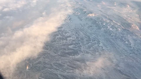 Flying over Canada Stock Footage 86398505