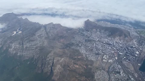 Flying over Cape Town 2mp4 Stock Footage 270155146