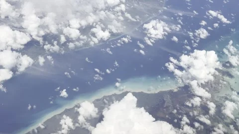 Flying Over the Caribbean Stock Footage 283747283