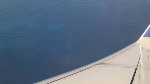 Flying over the Caribbean Ocean Stock Footage 266168067