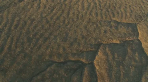 Flying over Carizzo Plain 2 Stock Footage 8677908