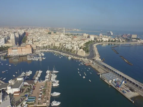 Flying over the city Stock Footage 71656951