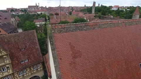 Flying over the city Stock Footage 104439435