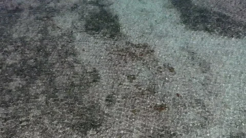 Flying Over Clear Water Stock-Footage 166062182