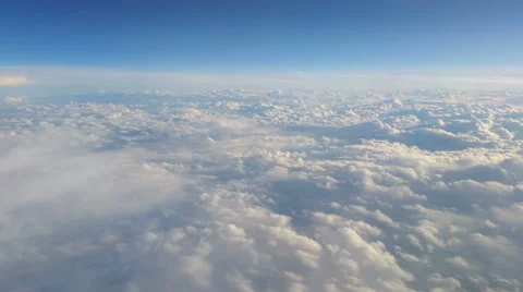 Flying over the clouds Stock-Footage 51575494