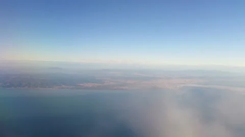 Flying over the clouds Stock Footage 51576738